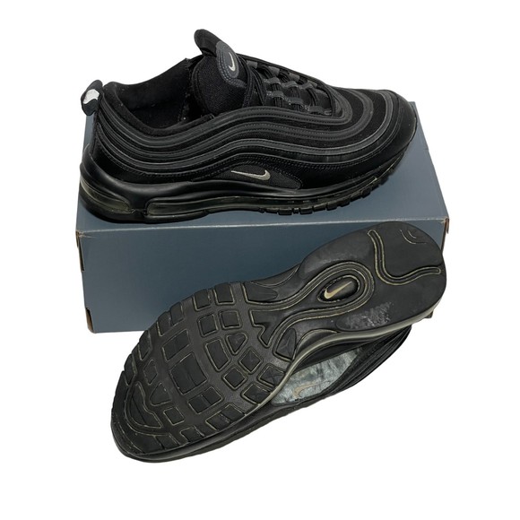 Nike Other - Nike Air Max 97 Triple Black White Anthracite Sneakers 921826-015 Mens Size 11